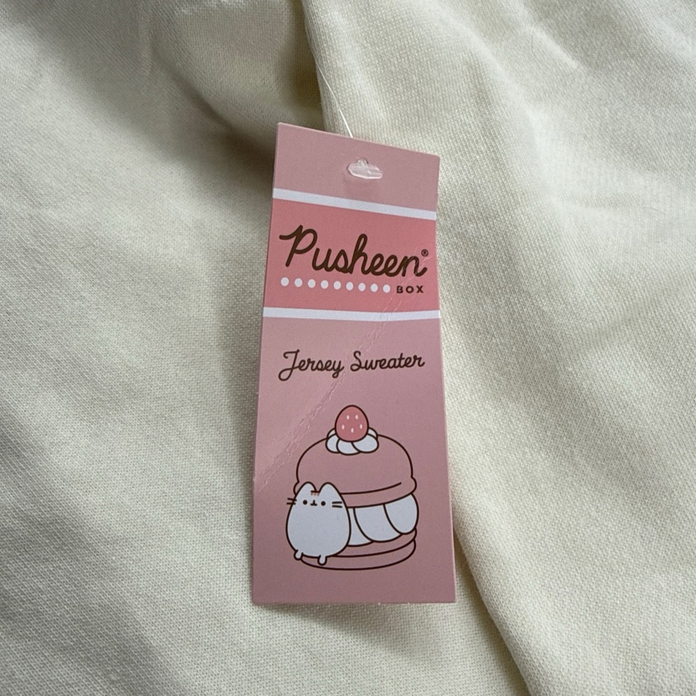 Pusheen Cream Macarons Graphic Sweatshirt - Picture 5 of 5